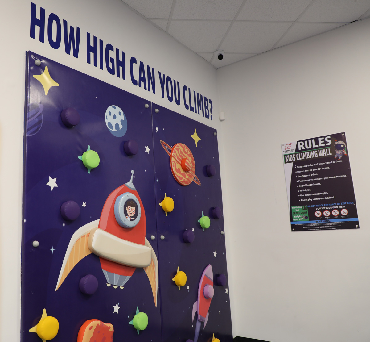 Kid’s Climbing Wall