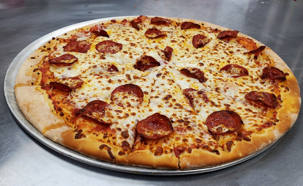 Pepperoni pizza