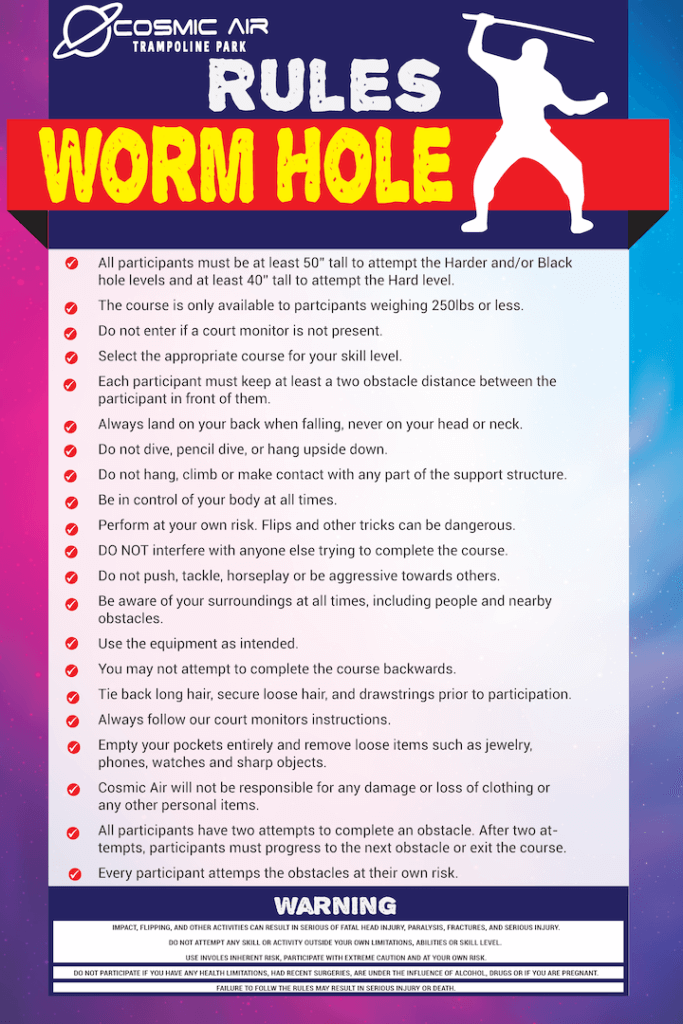 worm hole rules